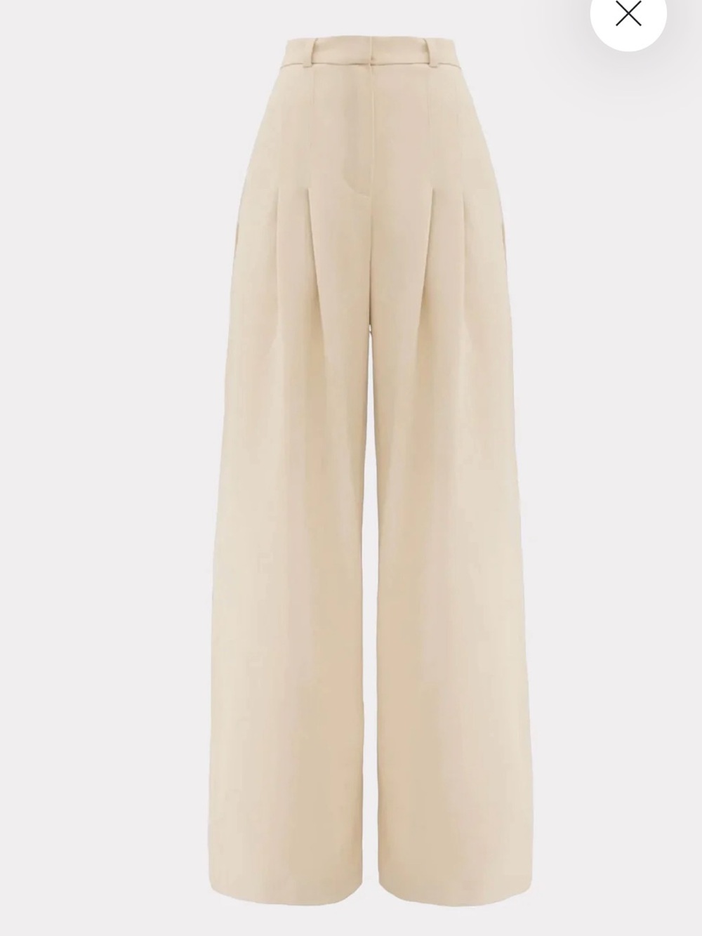 Julia Allert Wide-Leg High Waist Trouser